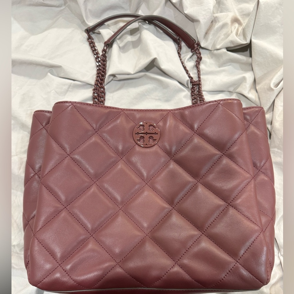 Tory Burch Quilted Willa Tote